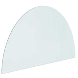 Fireplace Glass Plate Transparent 1000 x 600 mm Glass 353847
