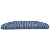 Self-adhesive Stair Mats 15 pcs Blue 65 x 21 x 4 cm 42011447