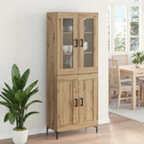 Highboard 2 pcs Artisan Oak Engineered Wood 3415881