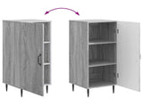 Sideboard Grey Sonoma 33 x 34.5 x 89.5 cm Engineered Wood 894831