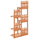 Flower Stand 60x25x130 cm Solid Wood Fir 362874