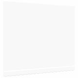Awning Replacement Fabric White 4 x 3.5 m Polyester 42000575