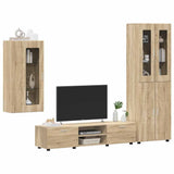 TV Cabinet Set FLORIN 3 pcs Sonoma Oak Engineered Wood 3397966