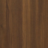 3 Piece TV Cabinet Set Brown Oak Engineered Wood 3120232