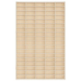 Wooden Collector's Display Case with 90 Compartments 50.5x4.5x79cm 4017379