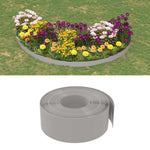 Garden Edgings 2 pcs Grey 10 m 20 cm Polyethylene 3155452