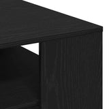Coffee Table Black Oak 102 x 55 x 43 cm Engineered Wood 862713