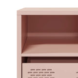 ZNTS TV Cabinet Pink 101.5x39x43.5 cm Cold-rolled Steel 851323