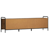 TV Cabinet 167.5 x 33 x 50 cm Smoked Oak Engineered Wood 8013724