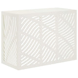Air Conditioner Cover White 110 x 50 x 80 cm Steel 8014109