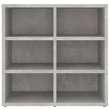 Shoe Cabinet Concrete Grey 52.5x30x50 cm 808692