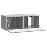 Wall-Mounted TV Cabinet Grey Sonoma 78.5 x 41 x 30 cm 898521