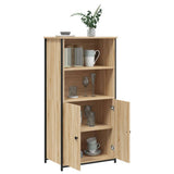 Highboard Sonoma Oak 62x36x121,5 cm Engineered Wood 834211