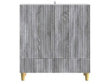 Sideboard Grey Sonoma 66 x 34.5 x 95 cm Engineered Wood 894671