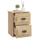 Wall-mounted Bedside Cabinet Sonoma Oak 41.5x36x53cm 816398
