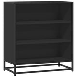 Sideboard Black 68x35x76 cm Engineered Wood and Metal 848974