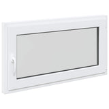 Basement Window RISOR 110 x 55 cm PVC and Glass 42047934