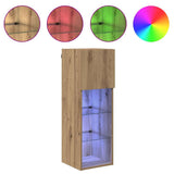 Wall-mounted TV Cabinets 2 pcs Artisan Oak 30.5 x 30 x 90 cm 882951