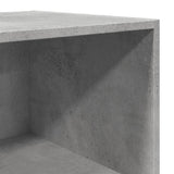 Highboard Concrete Grey 50x41x185 cm Engineered Wood 3281683