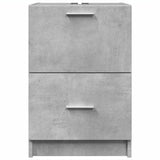 Sink Cabinet Concrete Grey 40x37x59 cm Engineered Wood 848104