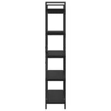 Bookshelf Black Oak 100 x 33.5 x 178 cm Engineered Wood 883934