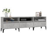 TV Cabinet Concrete Grey 150x30x44.5 cm Engineered Wood 831921