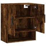 Wall Cabinet Smoked Oak 60x31x70 cm Engineered Wood 829937