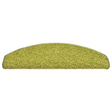 Stair Mats 30 pcs 65x21x4 cm Green Half Round Large 3365823