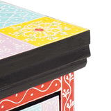 Bedside Cabinet with Drawer 2 pcs Multicolour 40 x 30 x 28 cm 4017587