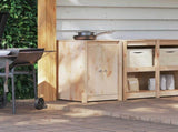 Outdoor Kitchen Cabinet MEPPEL Natural Douglas 55 x 55 x 92 cm 3443787