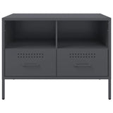 TV Cabinets 2 pcs Anthracite 68x39x50.5 cm Steel 843047