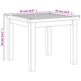 3 Piece Bistro Set Grey Poly Rattan and Acacia Wood 367602