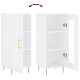 Sideboard White 34.5x34x90 cm Engineered Wood 828780