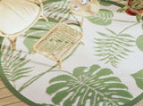 Outdoor Carpet ARAKIL Green 200 cm PP 368520