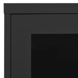 Office Cabinet Anthracite 90x40x70 cm Steel 335929