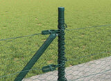 Welded Wire Fence with Concrete Base 25 x 0.5 m 3353506