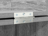 Studio Desk Grey Sonoma 110 x 40 x 19.5 cm Engineered Wood 8006689