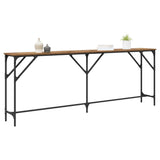Console Table Old Wood 200 x 29 x 75 cm 871340