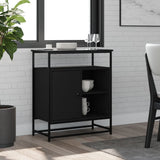 Sideboard Black 69x35x80 cm Engineered Wood 835544