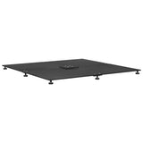Parasol Base Black 100 x 100 x 4 cm Steel 3407830