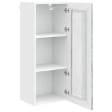 Wall Glass Cabinet PORTO Grey Sonoma 40 x 31 x 100 cm 885451