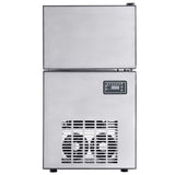 Ice Cube Maker with Door Silver 43 x 40 x 71 cm Stainless Steel 51102