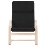 Relaxing Chair Black Fabric 352447
