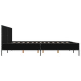 Bed Frame without Mattress Black 200x200 cm 3280017