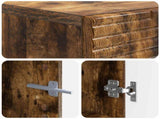 TV Cabinet Smoked Oak Engineered Wood 896900