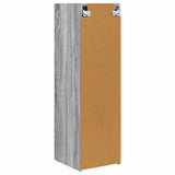 TV Wall Cabinet Wall-mounted 2 pcs Grey Sonoma 30 x 31 x 100 cm 892322