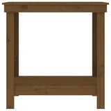 Work Bench Honey Brown 80x50x80 cm Solid Wood Pine 822499