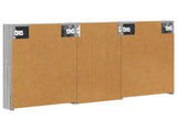 Bathroom Cabinet Set 3 pcs 110 x 10.5 x 60.5 cm Engineered wood 3403717