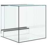 Terrarium with Storage Transparent 30 x 30 x 30 cm Glass 42020387