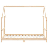 Kids Bed Frame 80x160 cm Solid Wood Pine 835724